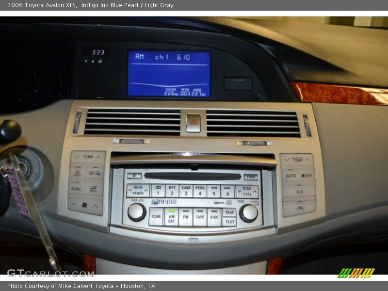 Indigo Ink Blue Pearl / Light Gray 2006 Toyota Avalon XLS