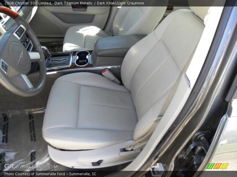 Dark Titanium Metallic / Dark Khaki/Light Graystone 2008 Chrysler 300 Limited