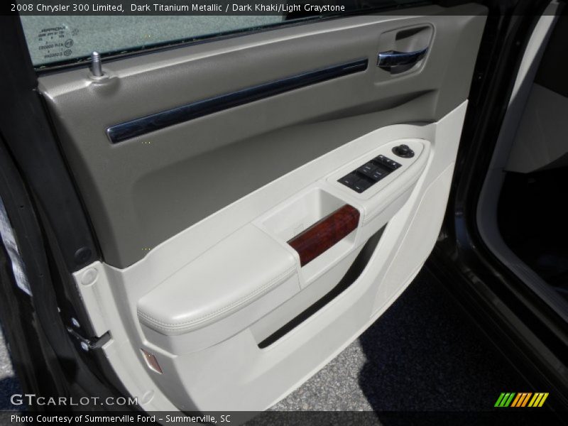 Dark Titanium Metallic / Dark Khaki/Light Graystone 2008 Chrysler 300 Limited