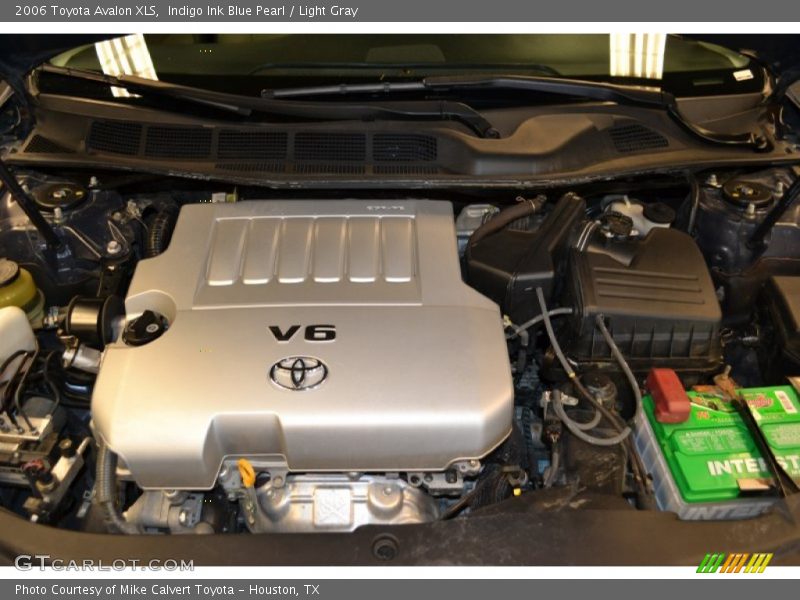 Indigo Ink Blue Pearl / Light Gray 2006 Toyota Avalon XLS