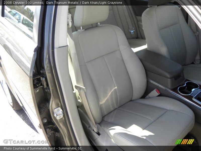 Dark Titanium Metallic / Dark Khaki/Light Graystone 2008 Chrysler 300 Limited