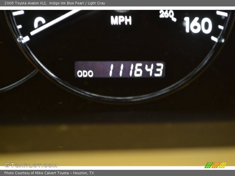 Indigo Ink Blue Pearl / Light Gray 2006 Toyota Avalon XLS