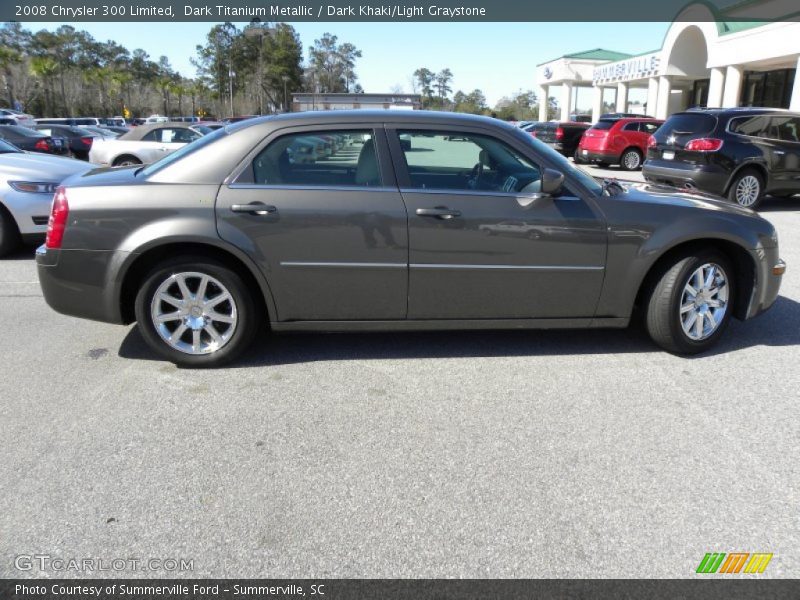 Dark Titanium Metallic / Dark Khaki/Light Graystone 2008 Chrysler 300 Limited