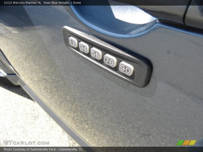 Steel Blue Metallic / Stone 2010 Mercury Mariner I4