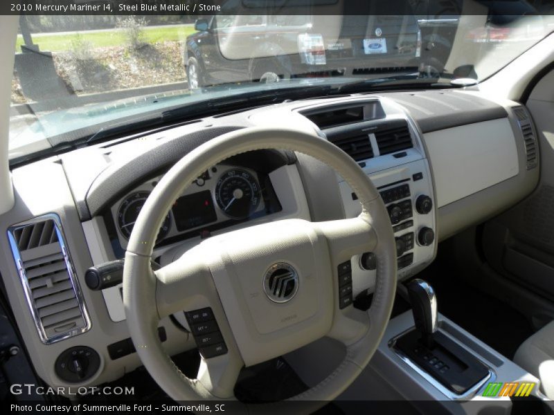 Steel Blue Metallic / Stone 2010 Mercury Mariner I4
