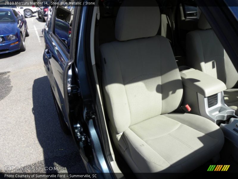 Steel Blue Metallic / Stone 2010 Mercury Mariner I4