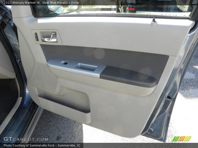Steel Blue Metallic / Stone 2010 Mercury Mariner I4