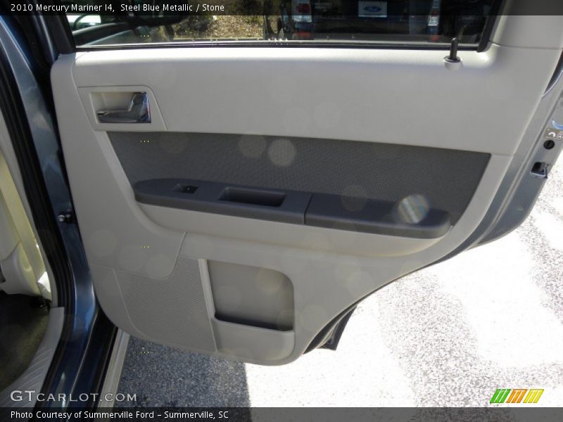 Steel Blue Metallic / Stone 2010 Mercury Mariner I4