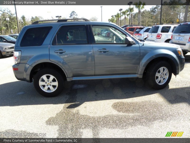 Steel Blue Metallic / Stone 2010 Mercury Mariner I4