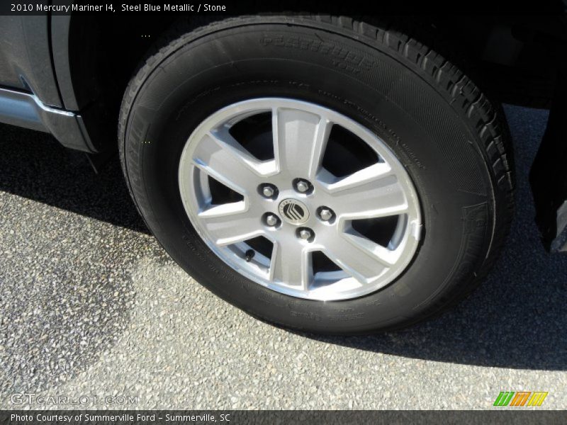 Steel Blue Metallic / Stone 2010 Mercury Mariner I4