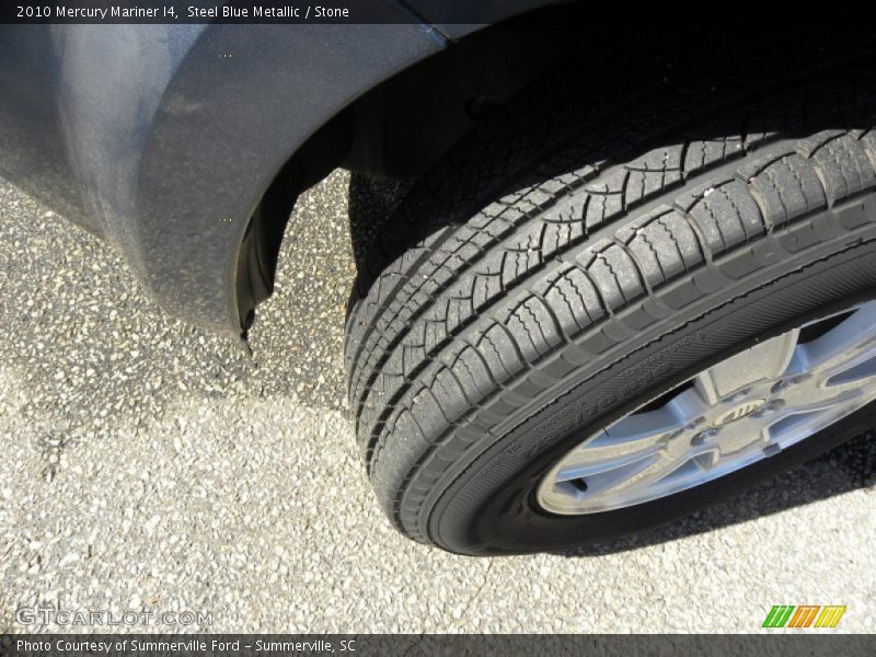 Steel Blue Metallic / Stone 2010 Mercury Mariner I4