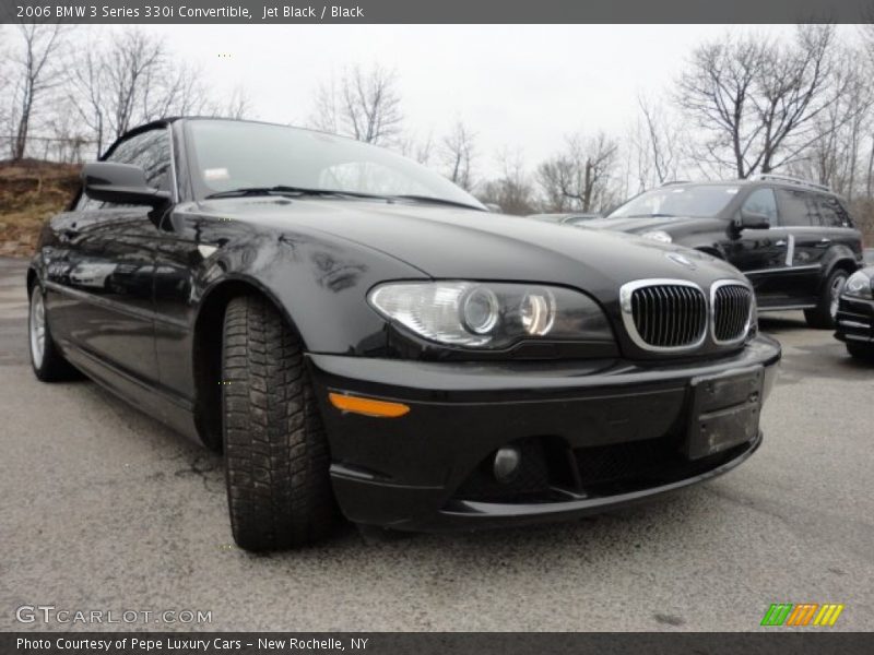 Jet Black / Black 2006 BMW 3 Series 330i Convertible