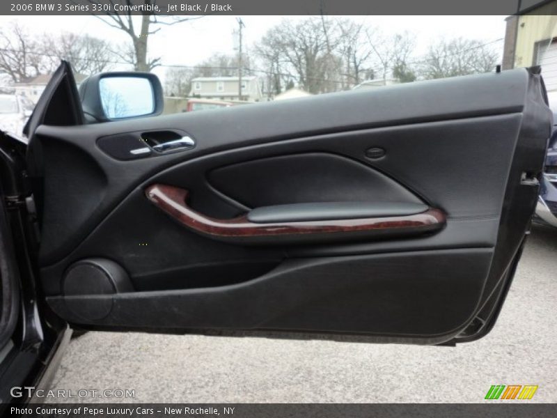 Jet Black / Black 2006 BMW 3 Series 330i Convertible