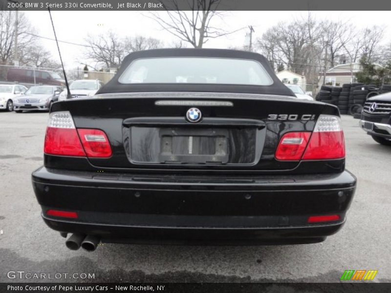 Jet Black / Black 2006 BMW 3 Series 330i Convertible