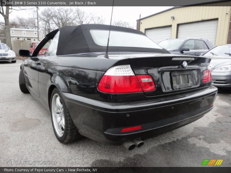 Jet Black / Black 2006 BMW 3 Series 330i Convertible
