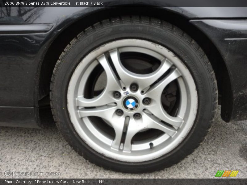 Jet Black / Black 2006 BMW 3 Series 330i Convertible
