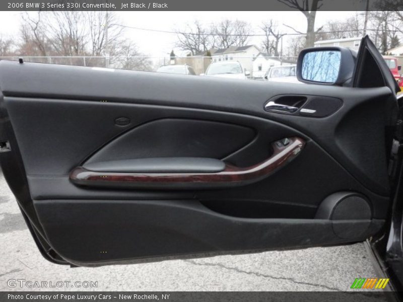 Jet Black / Black 2006 BMW 3 Series 330i Convertible