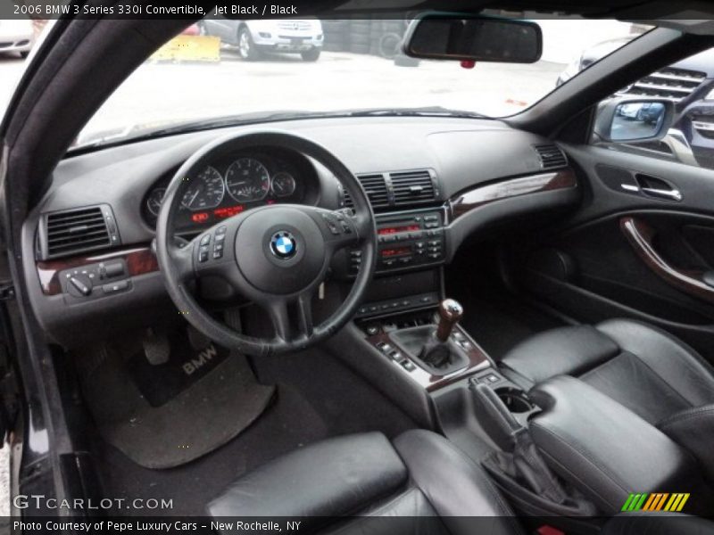 Jet Black / Black 2006 BMW 3 Series 330i Convertible