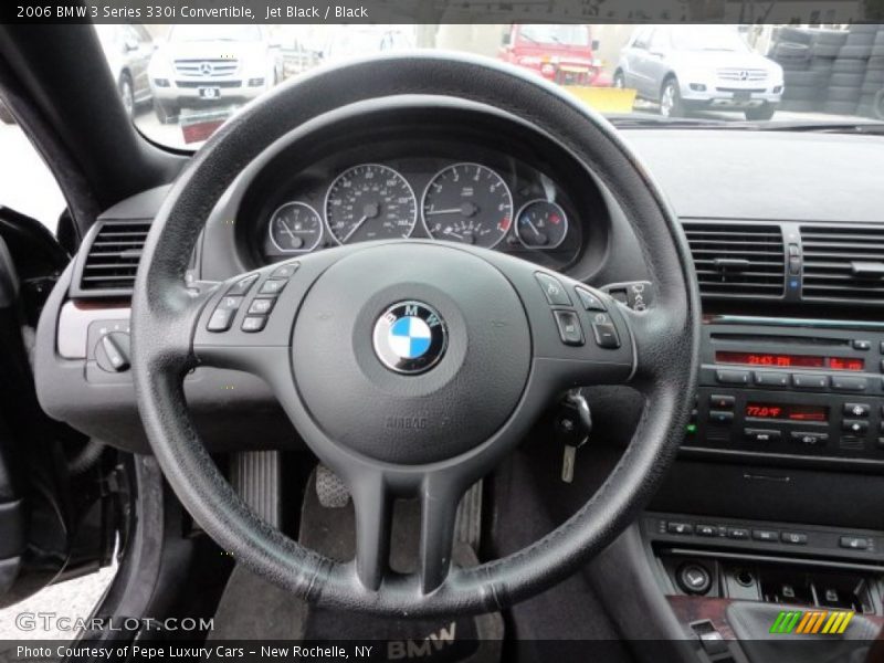 Jet Black / Black 2006 BMW 3 Series 330i Convertible
