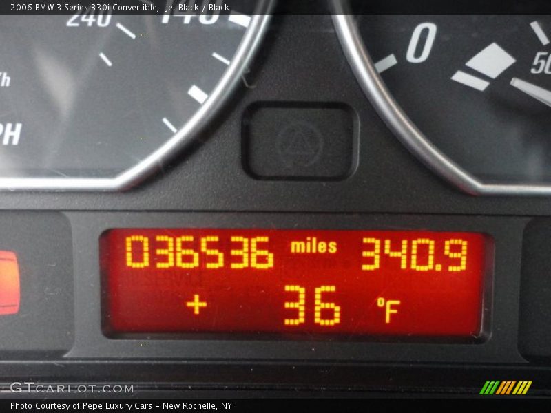 Jet Black / Black 2006 BMW 3 Series 330i Convertible