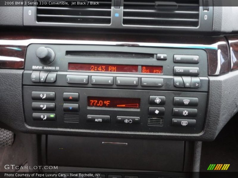 Jet Black / Black 2006 BMW 3 Series 330i Convertible