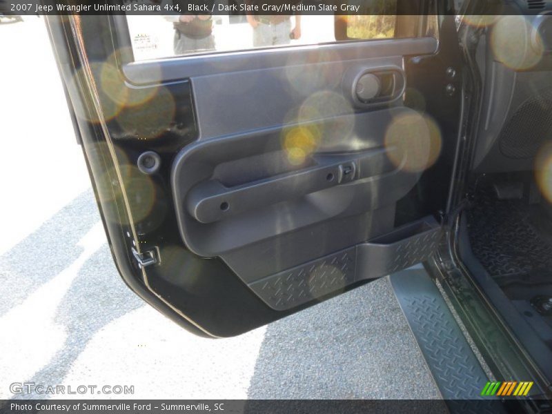 Black / Dark Slate Gray/Medium Slate Gray 2007 Jeep Wrangler Unlimited Sahara 4x4