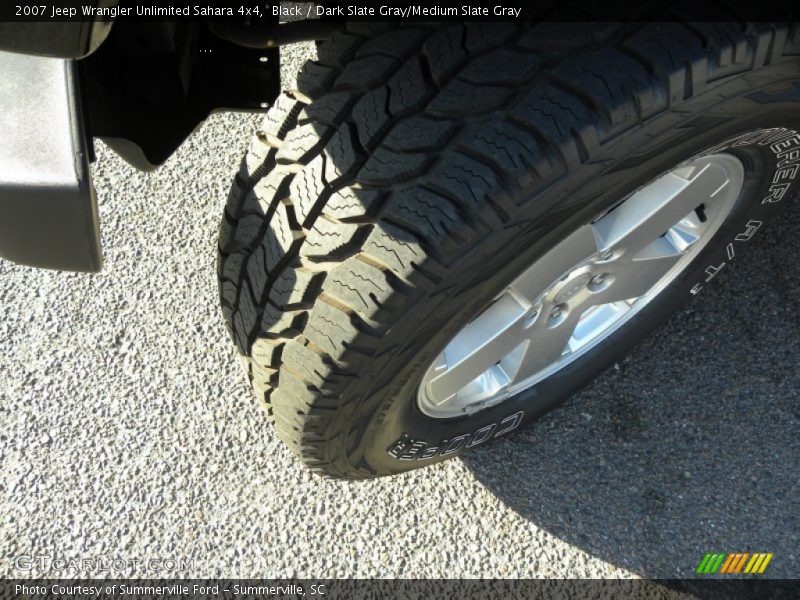 Black / Dark Slate Gray/Medium Slate Gray 2007 Jeep Wrangler Unlimited Sahara 4x4