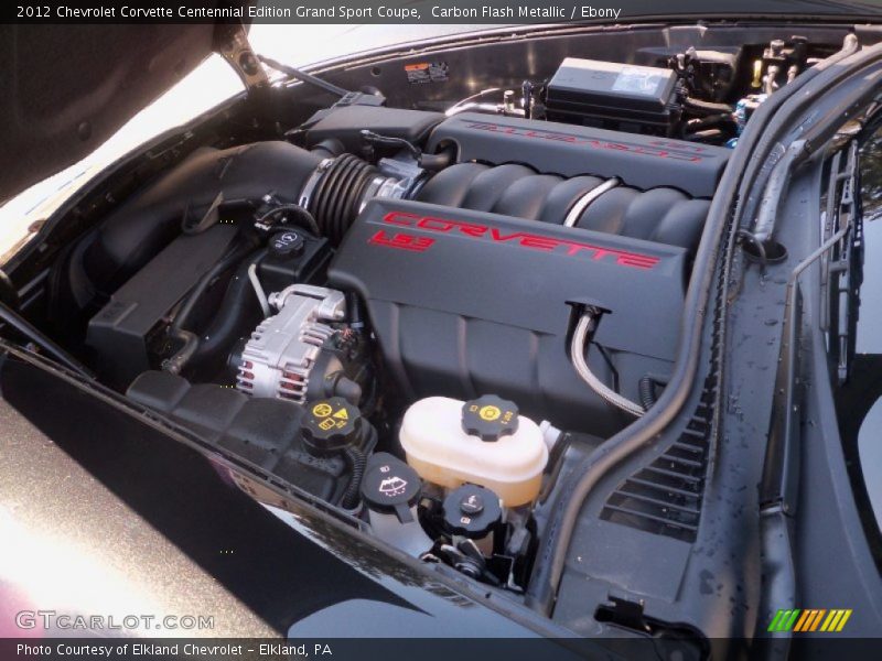  2012 Corvette Centennial Edition Grand Sport Coupe Engine - 6.2 Liter OHV 16-Valve LS3 V8