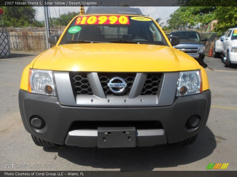 Solar Yellow / Desert/Graphite 2007 Nissan Xterra S