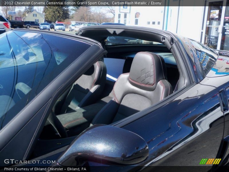 Carbon Flash Metallic / Ebony 2012 Chevrolet Corvette Centennial Edition Grand Sport Coupe