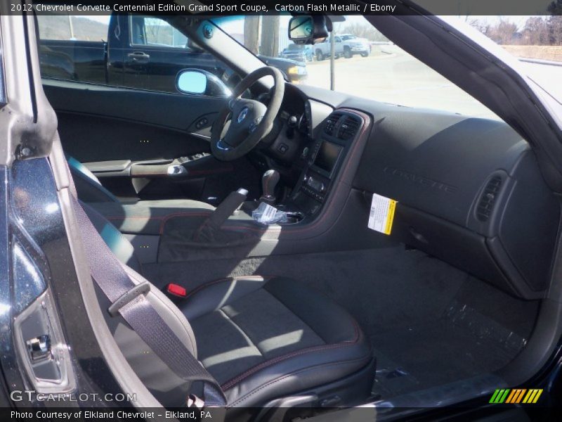 Carbon Flash Metallic / Ebony 2012 Chevrolet Corvette Centennial Edition Grand Sport Coupe