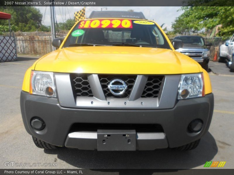 Solar Yellow / Desert/Graphite 2007 Nissan Xterra S