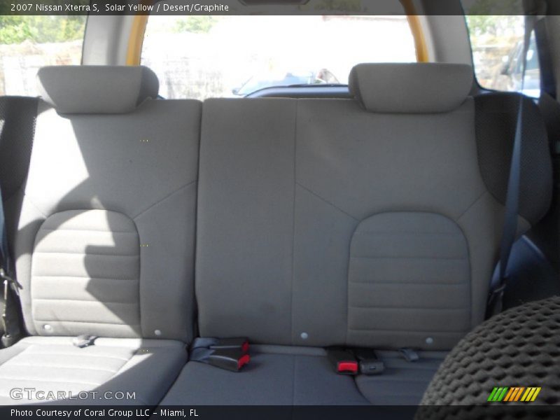 Solar Yellow / Desert/Graphite 2007 Nissan Xterra S