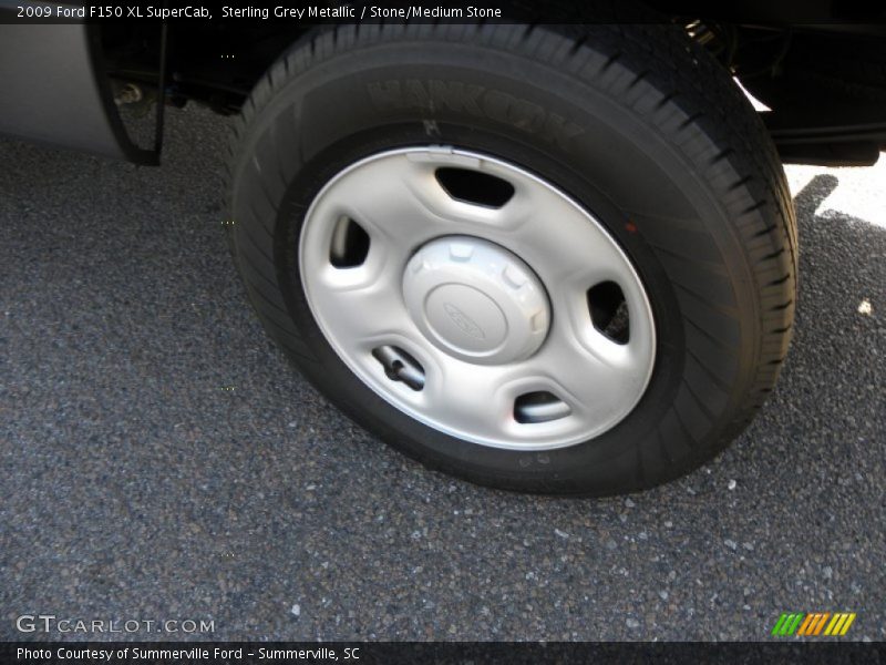 Sterling Grey Metallic / Stone/Medium Stone 2009 Ford F150 XL SuperCab