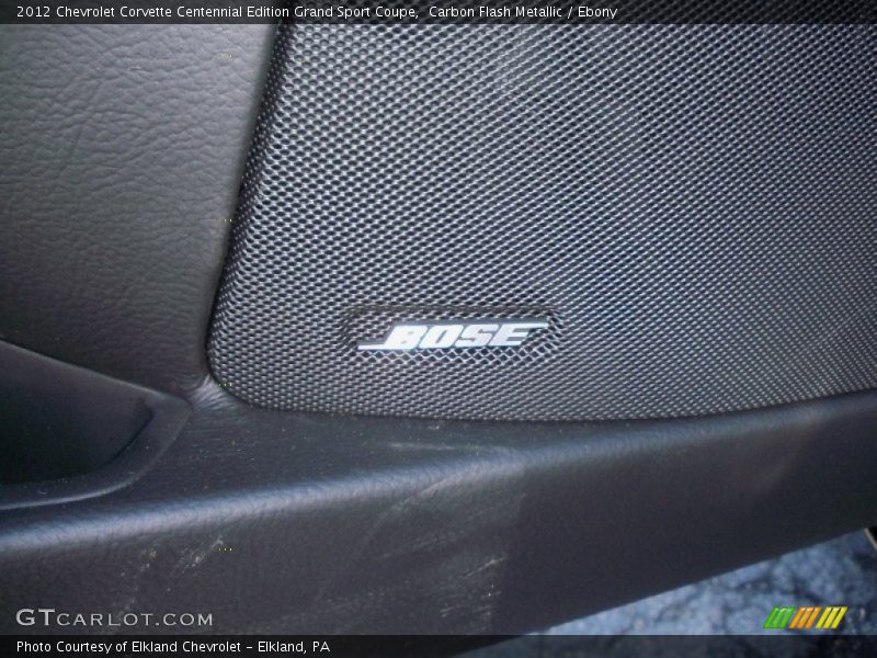 Carbon Flash Metallic / Ebony 2012 Chevrolet Corvette Centennial Edition Grand Sport Coupe
