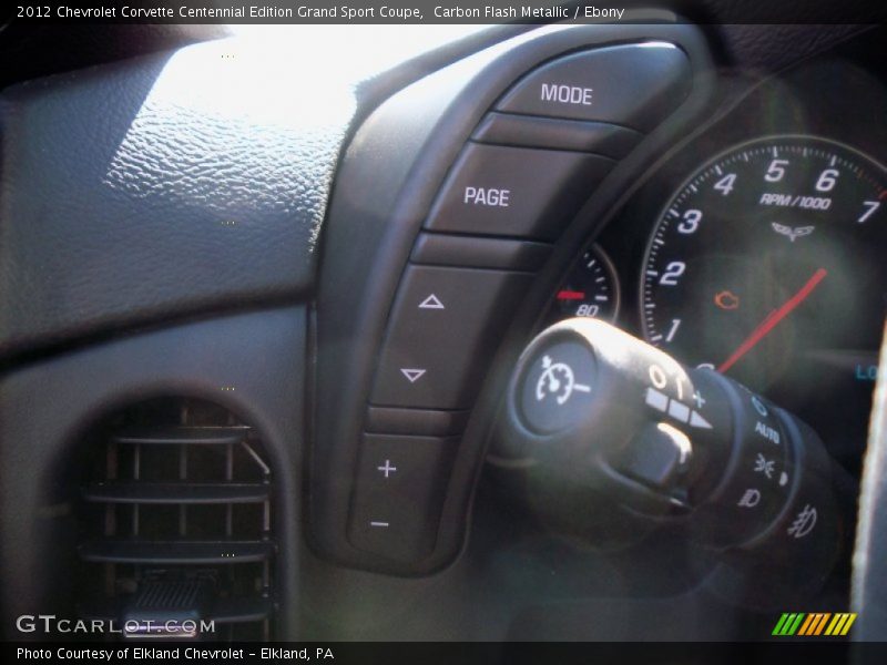Carbon Flash Metallic / Ebony 2012 Chevrolet Corvette Centennial Edition Grand Sport Coupe