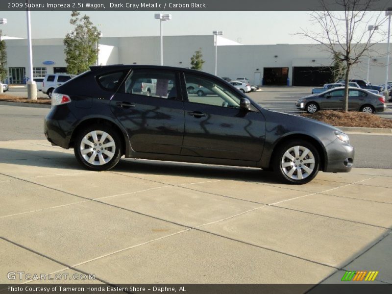 Dark Gray Metallic / Carbon Black 2009 Subaru Impreza 2.5i Wagon