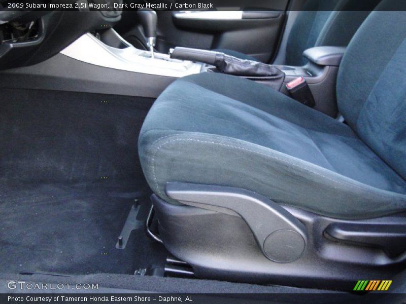Dark Gray Metallic / Carbon Black 2009 Subaru Impreza 2.5i Wagon