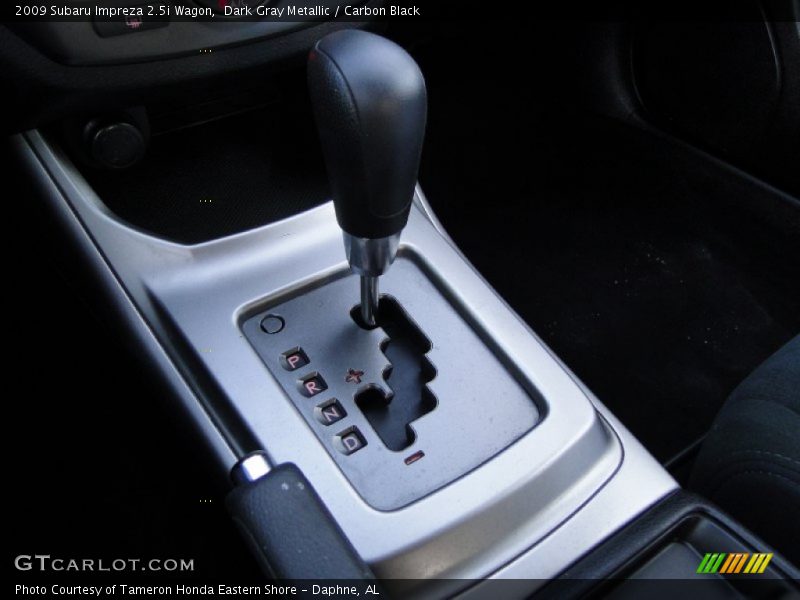Dark Gray Metallic / Carbon Black 2009 Subaru Impreza 2.5i Wagon