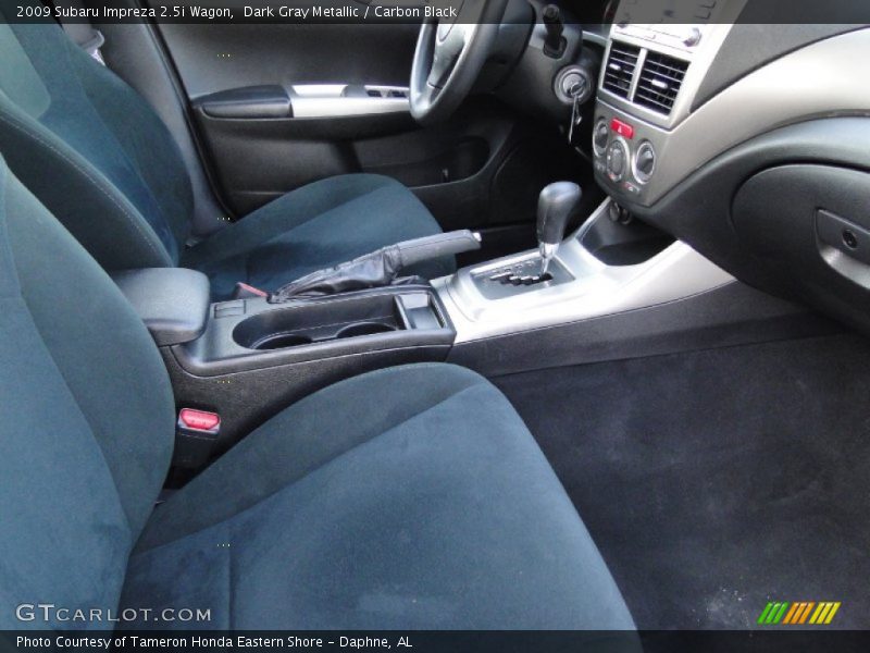 Dark Gray Metallic / Carbon Black 2009 Subaru Impreza 2.5i Wagon