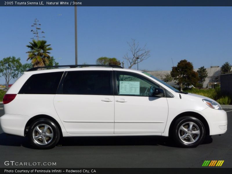 Natural White / Stone 2005 Toyota Sienna LE