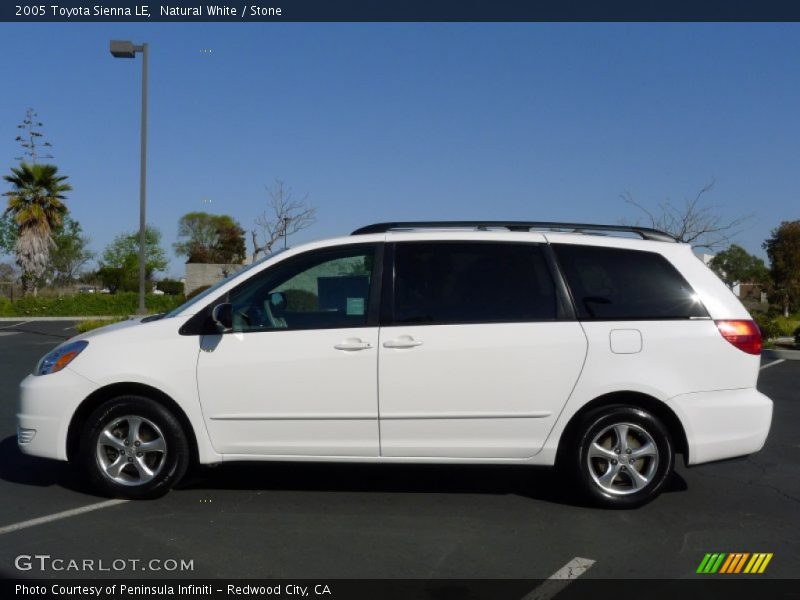 Natural White / Stone 2005 Toyota Sienna LE