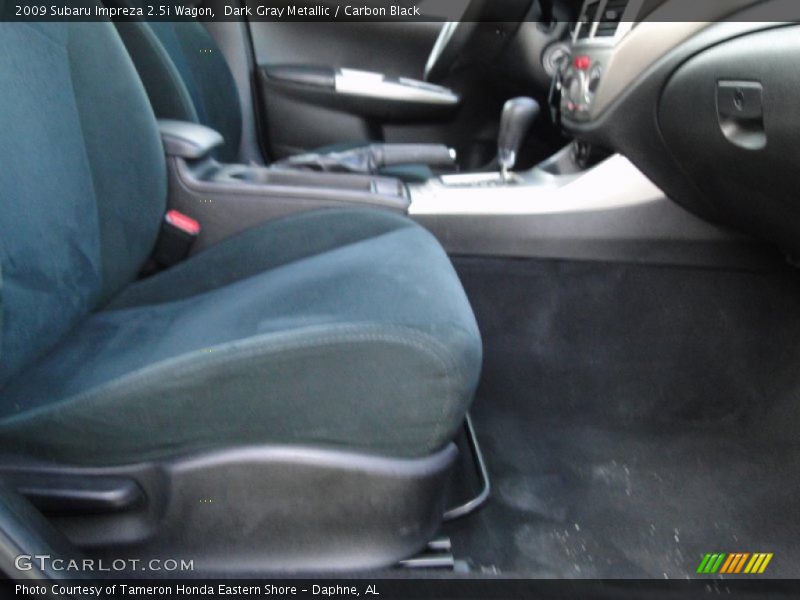 Dark Gray Metallic / Carbon Black 2009 Subaru Impreza 2.5i Wagon