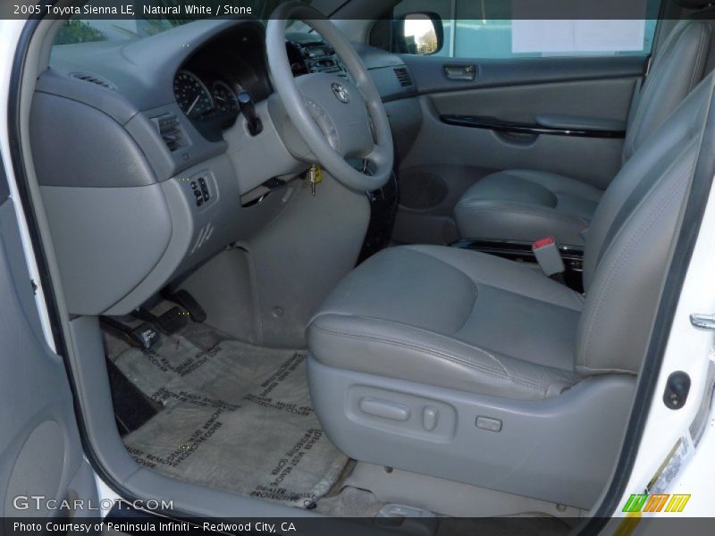 Natural White / Stone 2005 Toyota Sienna LE