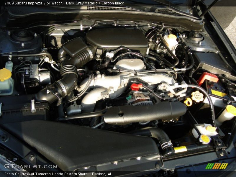 Dark Gray Metallic / Carbon Black 2009 Subaru Impreza 2.5i Wagon