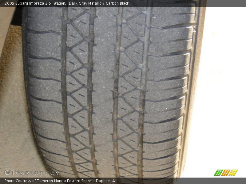 Dark Gray Metallic / Carbon Black 2009 Subaru Impreza 2.5i Wagon