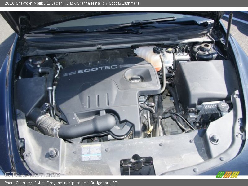 Black Granite Metallic / Cocoa/Cashmere 2010 Chevrolet Malibu LS Sedan