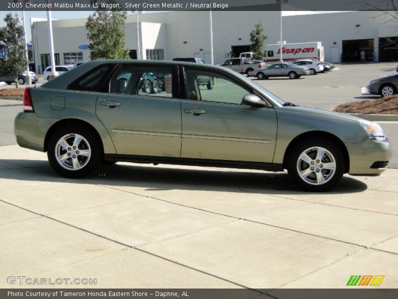 Silver Green Metallic / Neutral Beige 2005 Chevrolet Malibu Maxx LS Wagon