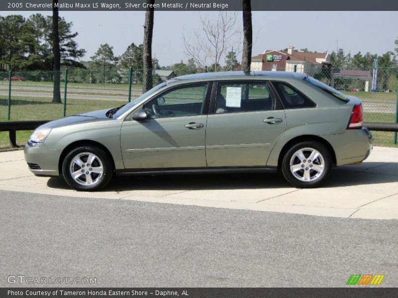 Silver Green Metallic / Neutral Beige 2005 Chevrolet Malibu Maxx LS Wagon