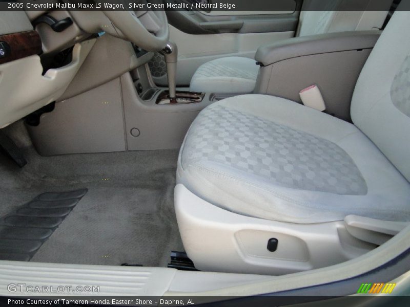 Silver Green Metallic / Neutral Beige 2005 Chevrolet Malibu Maxx LS Wagon